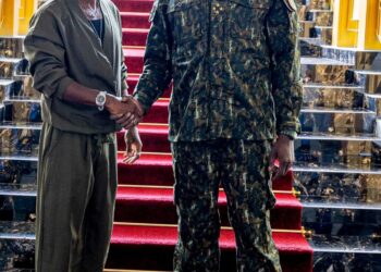 Palais Mohamed 5 : l’artiste Black M a été reçu en audience par le Général Mamadi Doumbouya