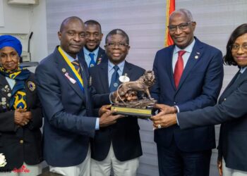 Le Premier Ministre a reçu ce mercredi une délégation du Lions Club International en séjour en Guinée