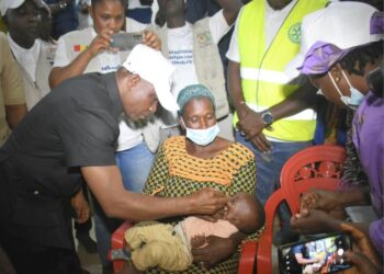 Kankan : lancement du troisième tour de la campagne de vaccination contre la poliomyélite  