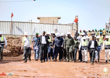 Guinée : Visite du Ministre Secrétaire Général de la Présidence de la République du chantier d&rsquo;extension de l’aéroport Ahmed Sékou Touré