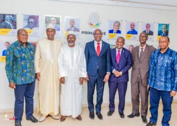 Guinée/ Primature: Amadou Oury BAH a reçu en audience des anciens premiers ministres