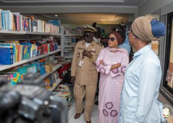 Kankan: Inauguration de la Bibliothèque moderne Lancinet Kaba et Williams Sassine