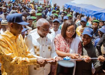 Guinée: Inauguration du Commissariat Central de Police de Lola par des membres du gouvernement