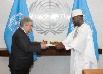 Coopération multilatérale: l’Ambassadeur de la Guinée auprès des Nations Unies a remis ses lettres d’accréditation au Secrétaire Général António Guterres