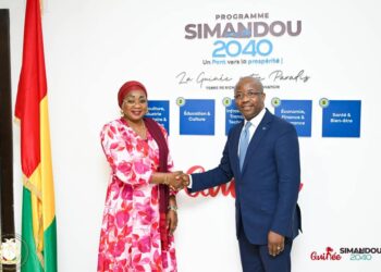 Ministère de la Promotion féminine: La Ministre Charlotte Daffé a reçu en audience le Directeur Régional de l’UNICEF pour l&rsquo;Afrique de l&rsquo;ouest et du centre