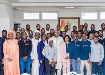 Primature: Les 39 lauréats bénéficiaires d’une bourse de stage en ingénierie ferroviaire en Chine ont été reçus en audience par Amadou Oury BAH