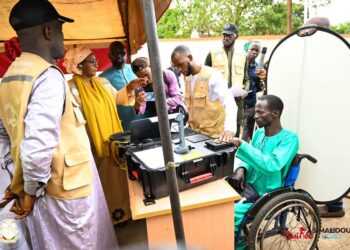 Guinée: Lancementdu recensement biométrique des personnes vivant un handicap à la Cité de la Solidarité 
