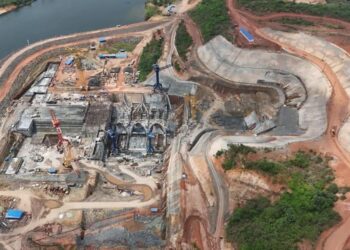 Guinée: Les travaux du barrage hydroélectrique d’Amaria avancent avec une capacité de 300 mégawatts