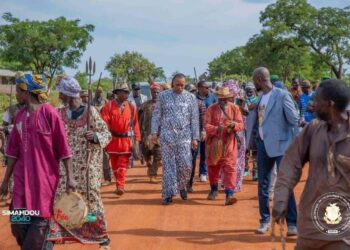 Kérouané: Suivi et évaluation du processus de recensement biométrique du PN-RAVEC par  le Ministre de l’Énergie