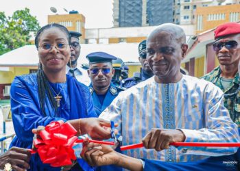 Conakry: Le nouveau Centre de formation et de Perfectionnement du Ministère de la Sécurité a été inauguré ce 28 mai