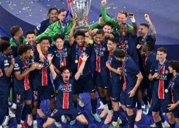 Football: Paris Saint-Germain remporte sa première Ligue des champions en humiliant Inter Milan sur le score de (5-0)