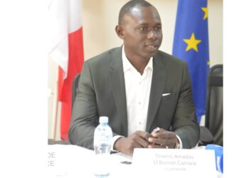 Médias: Le Journaliste Amadou M&rsquo;Bonet Camara a été placé en garde à vue à la DCPJ pour diffamation et injure