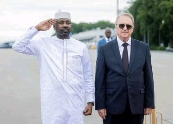 Russie: Le Président de la transition Malienne est  en Visite Officielle à Moscou