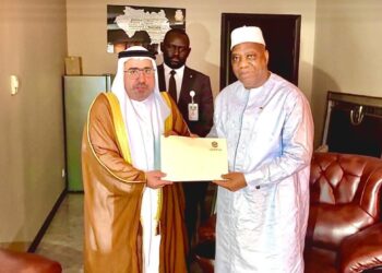 Coopération Guinée-Emirats Arabes Unis. Le nouvel Ambassadeur a remis les copies figurées de ses lettres de créance au Ministre des Affaires Étrangères