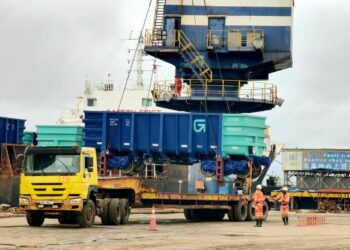 Guinée: Les premiers wagons miniers de Simandou sont arrivés à Morébaya