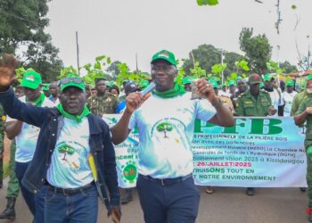 Campagne nationale de reboisement 2025: À Kissidougou 10 hectares ont été restaurés avec une forte adhésion des communautés