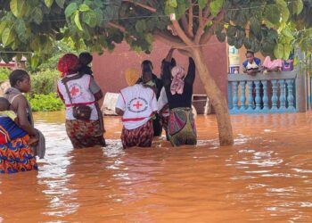 Grave inondation à Siguiri: Des maisons écroulées, moyens de subsistance engloutis, points d’eau et latrines inondées