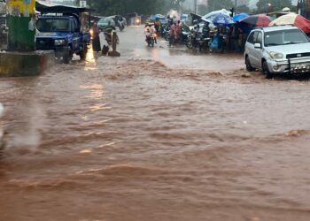 Alerte météo: Pluies modérées à fortes avec risque d&rsquo;inondation en Basse Guinée les 21 et 22 août 2025