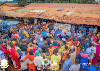 Au cœur du grand marché de Kérouané: Les communautés résolument engagées pour faire triompher le « OUI » 