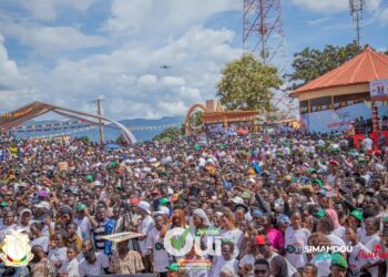 Campagne référendaire: Kérouané a dit « OUI » avec éclat et grandeur à la nouvelle Constitution 