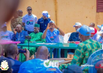 Campagne référendaire: la sensibilisation citoyenne dans les cafés et lieux de convivialité se poursuit dans la région de Kankan en faveur du « OUI »