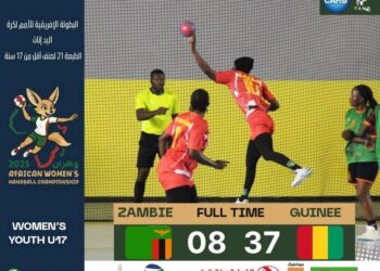 Handball : La Guinée réalise un excellent début au Championnat d’Afrique Cadets Féminins