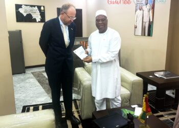 Diplomatie: Le nouvel Ambassadeur de la Belgique a remis les copies figurées de ses lettres de créances l’accréditant auprès de la Guinée 