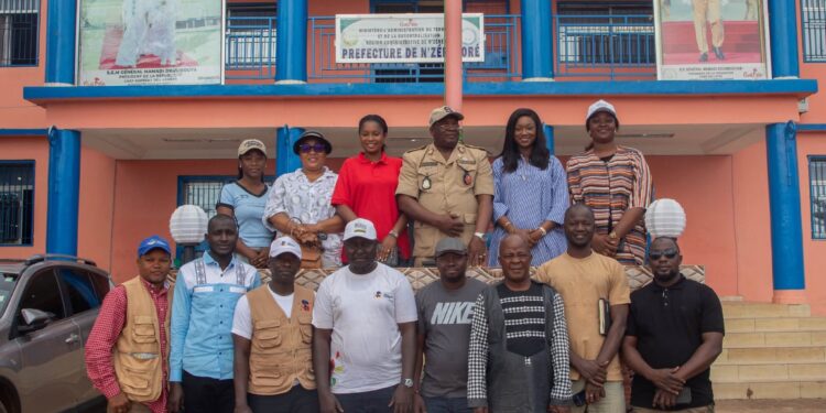 Préparatifs de la saison touristique: le Préfet de N’Zérékoré a reçu en audience Directrice Générale de l’Office National du Tourisme