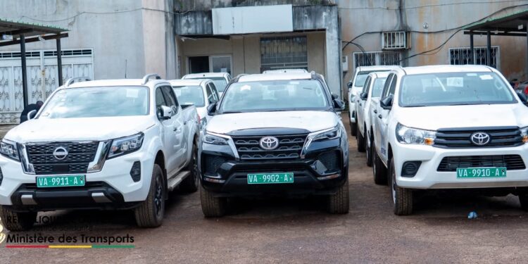 Remise de véhicules de service: le Ministère des transports renforce les moyens d&rsquo;action de ses inspections régionales 