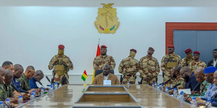 Guinée: le Président Mamadi Doumbouya a présidé la deuxième session du Conseil Supérieur de Défense Nationale