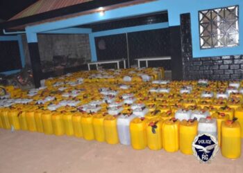 Opération Ouragan: 418 bidons d’essence et de gasoil saisis à Coyah