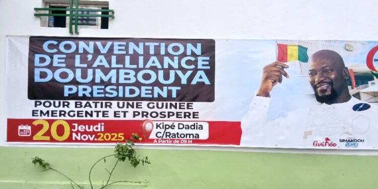 L’Alliance Doumbouya Président (ADP) affiche son soutien indéfectible à la candidature de Mamadi Doumbouya