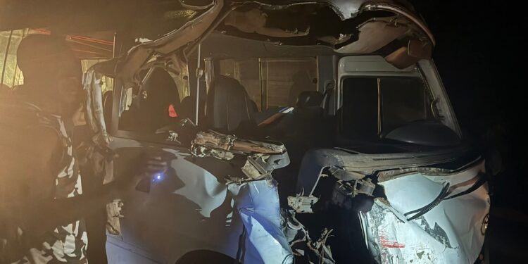 Accident de circulation du Sangbrala FC à Kindia : plus de peur que de mal