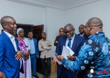 Guinée: le Ministre Mourana Soumah a visité plusieurs agences publiques
