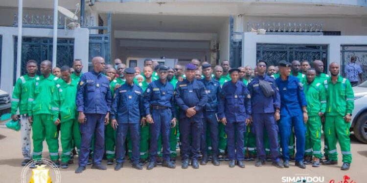 Assainissement: mise à niveau opérationnelle et dotation en équipements des agents de la Brigade de salubrité 