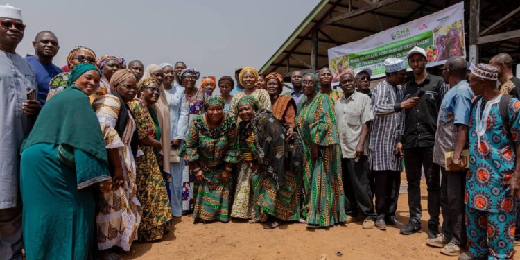 Célébration du 08 mars: remise d&rsquo;intrants agricole aux femmes maraîchères de Sonfonia 