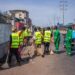 Conakry: pris en flagrant délit de dépôt d&rsquo;ordure sur la voie publique, des citoyens exécutent des travaux d&rsquo;intérêt général