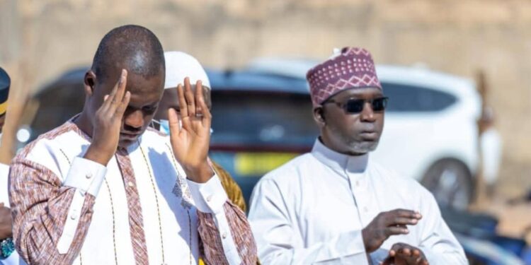 Célébration de l’Aïd El-Fitr 2026 : le Président du Burkina Faso  communie avec la communauté musulmane