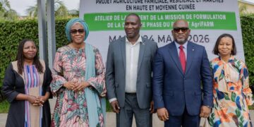 Guinée: lancement de la 2ème phase du projet Agriculture Familiale, Résilience et Marchés