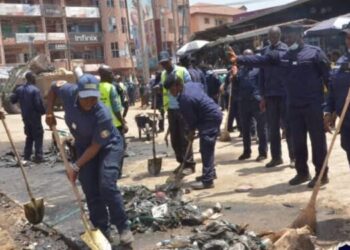 Grand Conakry : la Police nationale annonce l&rsquo;opération de ramassage des gravats au KM36 ce samedi
