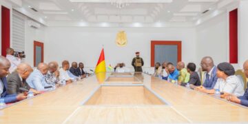 Palais Mohamed V: le Président Mamadi Doumbouya a présidé le Conseil supérieur de la magistrature