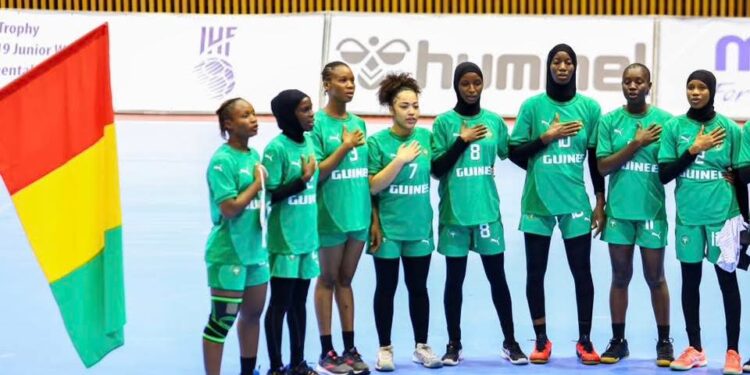 Victoire éclatante du Syli féminin cadet de handball face au Canada