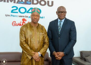 Guinée: Audience entre le ministre de la Jeunesse et des Sports et le représentant de France Volontaires