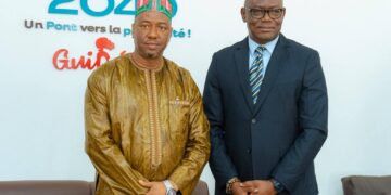 Guinée: Audience entre le ministre de la Jeunesse et des Sports et le représentant de France Volontaires