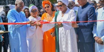 Sécurité: inauguration du nouveau siège de la Direction régionale de la Police de Conakry avec 24 bureaux entièrement équipés de matériels de pointe