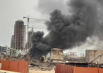 Kaloum : nouvel incendie à l’ancien dépôt de carburant, l’origine révélée