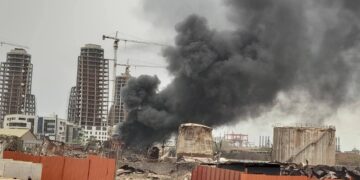 Kaloum : nouvel incendie à l’ancien dépôt de carburant, l’origine révélée