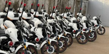 Sécurité routière: la Police Nationale dotée de nouvelles motos à sirène