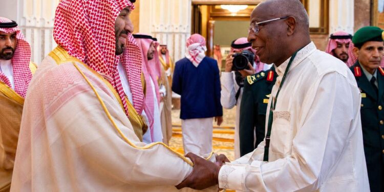Arabie Saoudite: le Premier ministre Amadou Oury Bah reçu par le Prince Héritier Mohammed Ben Salmane en marge du pélerinage