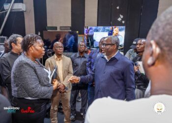 Conakry: Visite inopinée du Ministre de la Communication dans les locaux de la Radiodiffusion Télévision Guinéenne